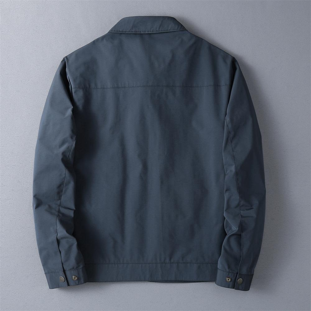 Spring and Autumn New Men's Clothing Middle-aged and Young High-end Men's Lapel Casual Jacket
