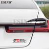RE1Car Styling Gazoo Racing GR 3D Car Front Grill Zinc Alloy Badge Adhesive Metal Emblem Decal for Toyota Supra AE86 GT86 Corolla