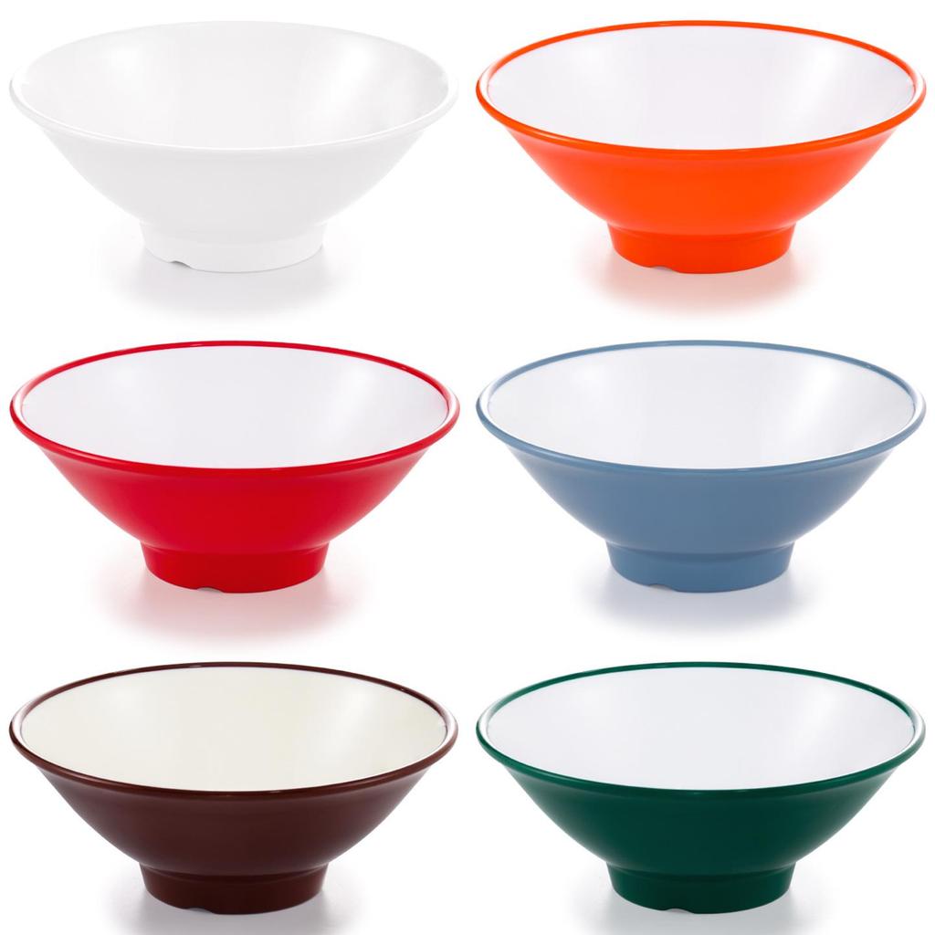 Große Melamin-Ramen-Schüssel für Nudelläden - Konische Luosifen, Mala Tang, Suppen- & Reispudding-Schüssel