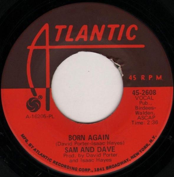 

7inch Record SAM DAVE Born Again 452608 ATLANTIC 1969 US SoulFunk Used