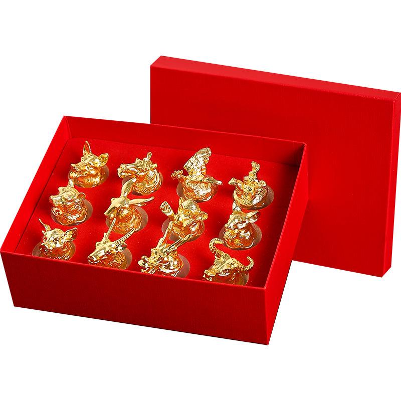Zodiac Crystal Baijiu Shot Glass & Decanter Gift Set