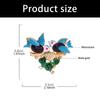 Stylish Alloy Bird Pin With Sturdy Plating Portable for Outfits Bags and Gift Giving