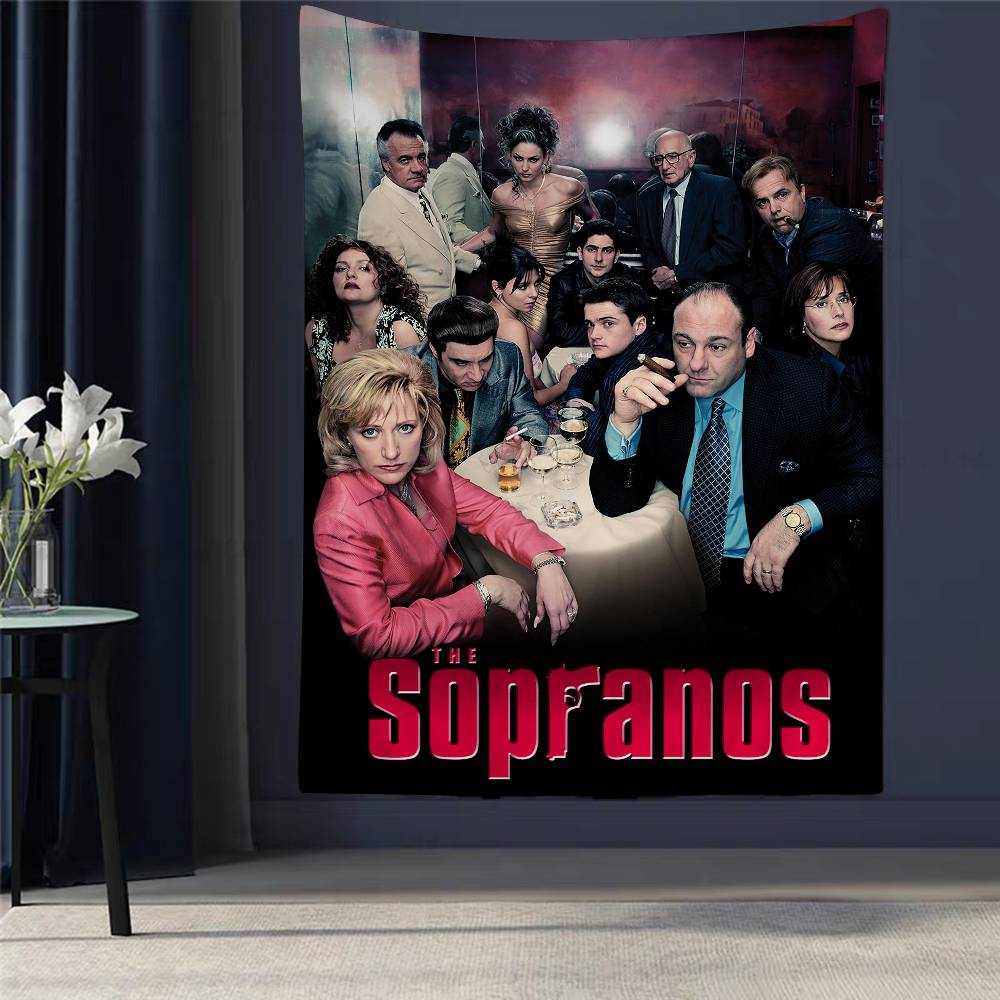 Tessuto Decorativo Classico Film Serie TV I Soprano Stampa Artistica Sci-Fi Stanza Arredamento Casa Decorazione Murale Decor