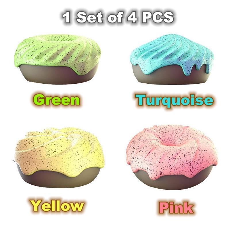 4PCS/Set Pet Perfume Odor Neutrizers Air Lasting Fresher Deodorant Old Spike Deodorant Aromatherapy Solid Gel for Dog Cat Rabbit