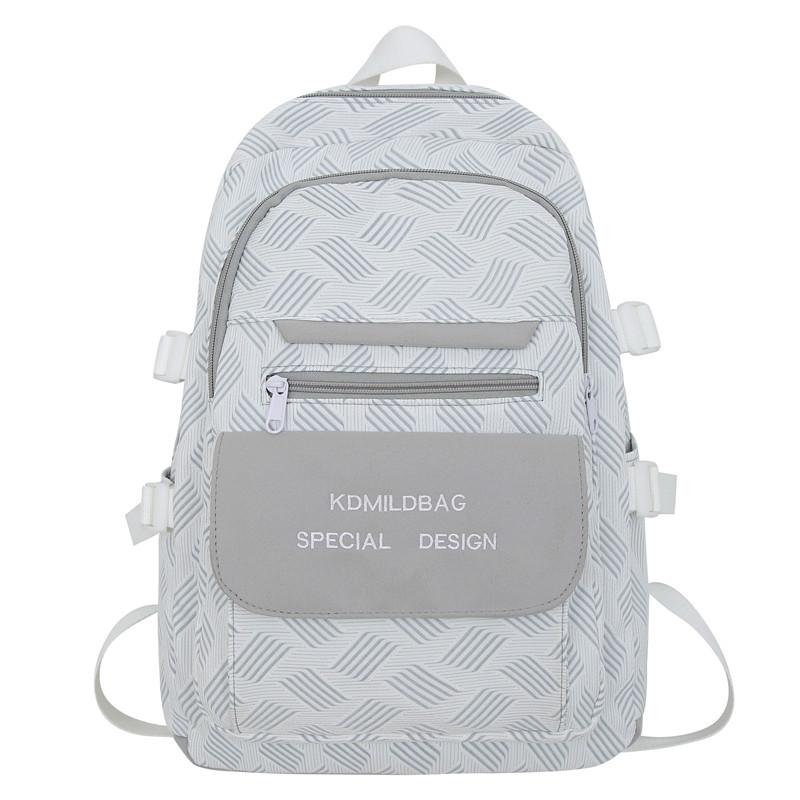 New Nylon School Bag For Girl Fresh Sweet Campus Student Backpack For Backpacking Leisure Bag