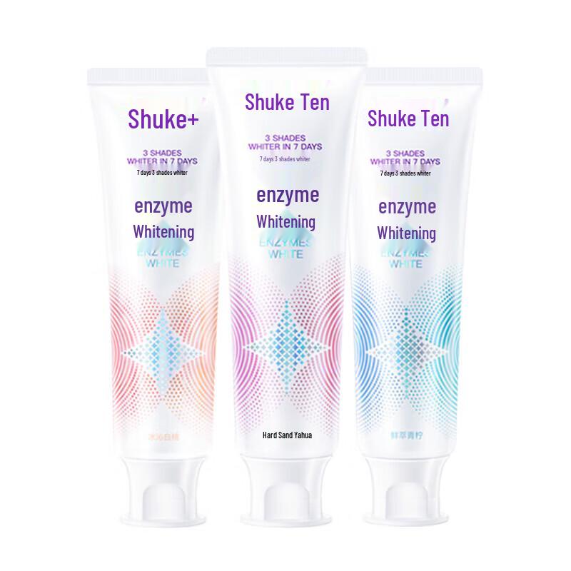 Shuke Whitening Enzyme Toothpaste (3-Pack)