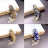 Charming Fish Ornament for Car and Home Decor Crafted from Natural For Crystal