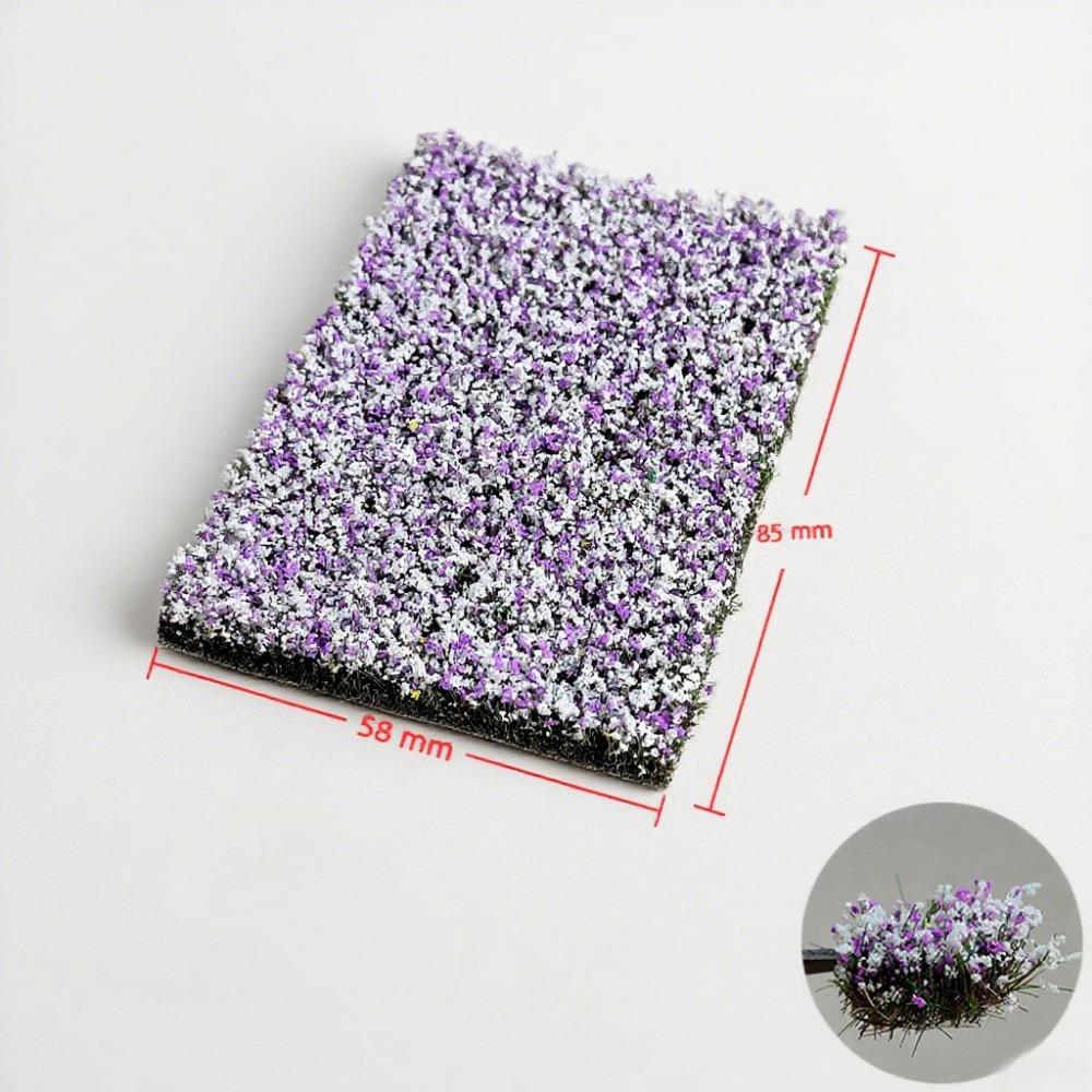 Multicolor Hand Torn Flower Clusters DIY Accessories Height 10mm/16mm Artificial Flower Cluster Sand Table Building Models