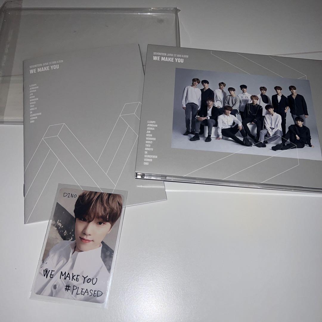 

[USED] SEVENTEEN Japan 1st mini: WE MAKE YOU
