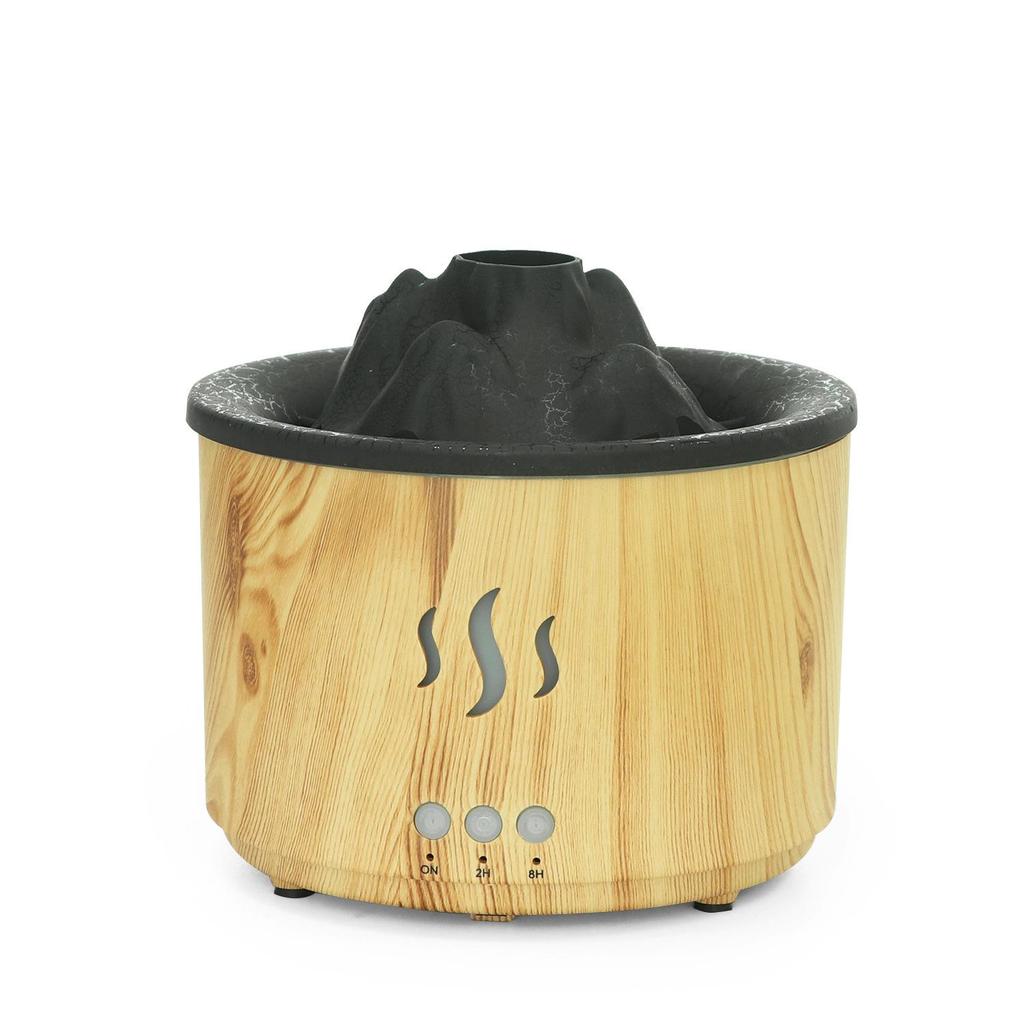Flame Design Essential Oil Diffuser: Silent Air Freshener, Mood Lamp, and Desktop Humidifier for Home Bedroom