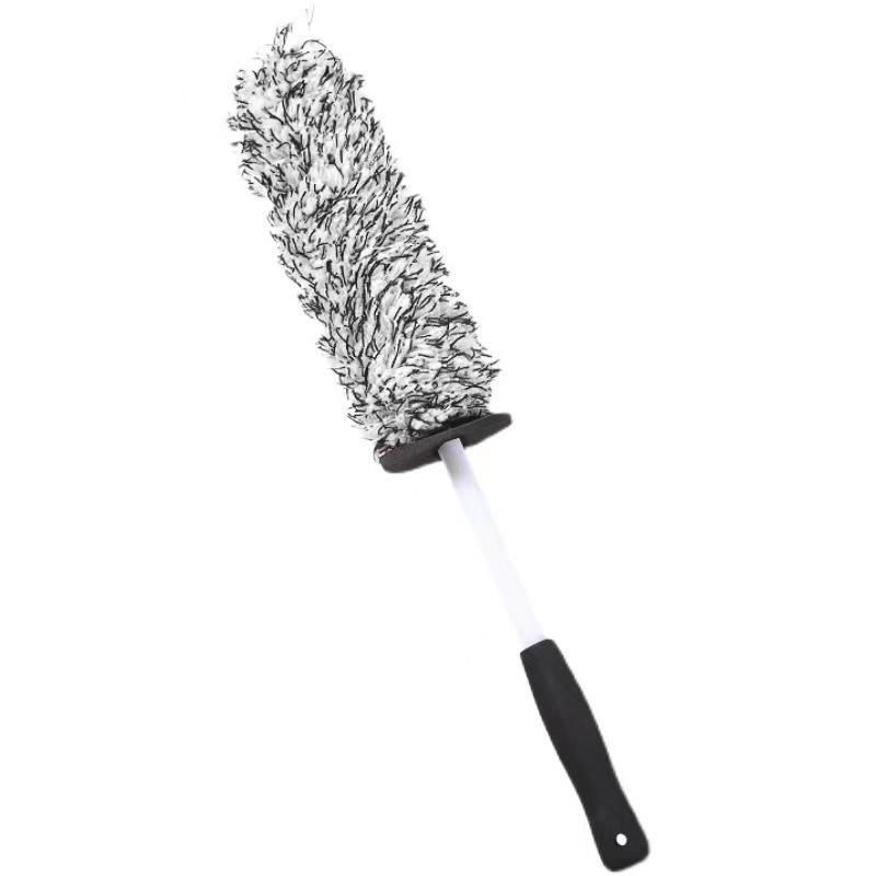 Autowasch-Superbürste, Mikrofaser, Premium-Räderbürste, rutschfester, weicher Griff, leicht zu reinigende Autoradspeichen, Autozubehör