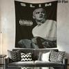 Eminem Wall Tapestry Aesthetic Wall Hanging Printed Fabric Blanket Decorative Tapestries for Bedroom Living Room Home Decor