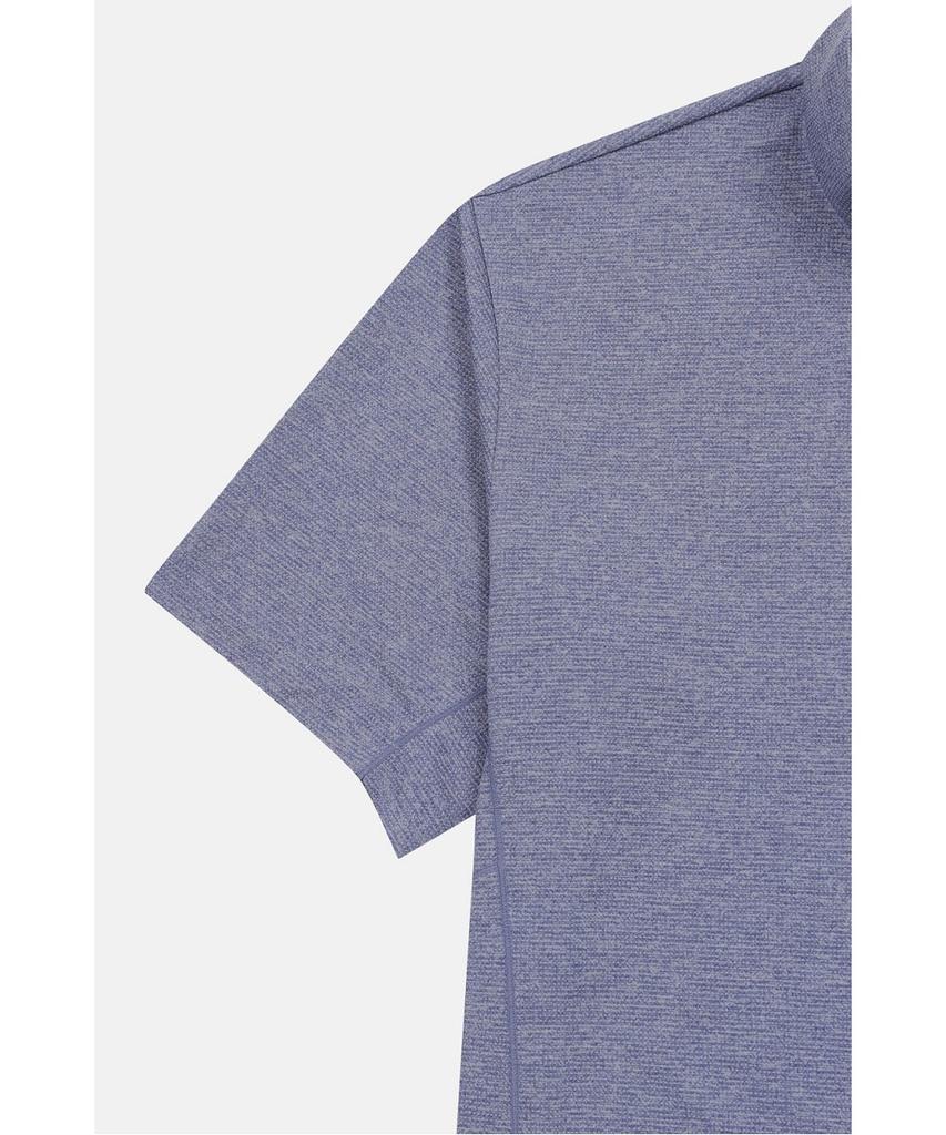 Koolongseupocheu Men'S Moss Dry Basic Zip-Up Short Sleeve T-Shirt Jwtcm26251Gbu