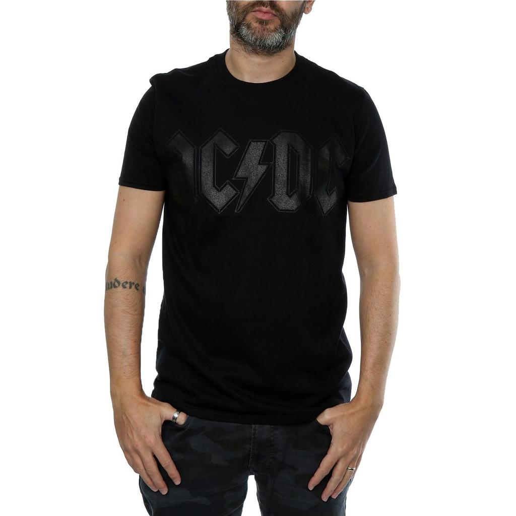 AC/DC Mens Black Logo T-Shirt