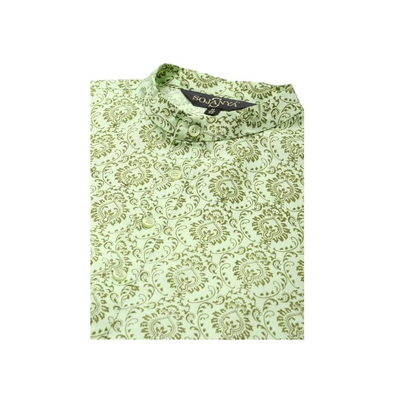 SOJANYA (Since Men' Cotton Blend Printed Only Long Kurta