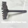 Creative Square Hole Cutter for Electrical Box, Fast Wall Square Hole Puncher - for Electric Hammer, for Installing Switch Box Socket