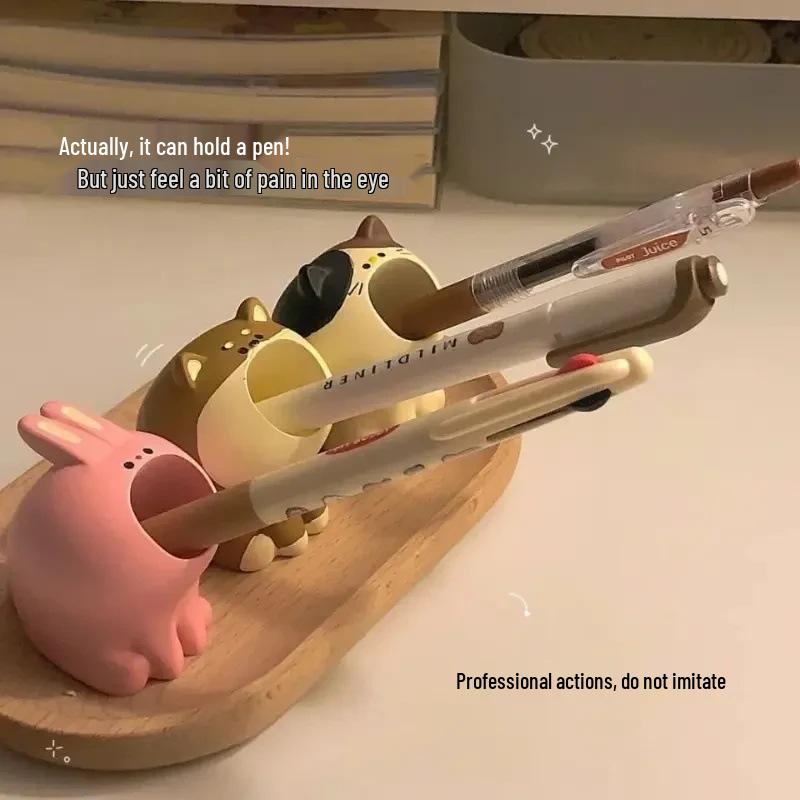 

Новое поступление: Креативные мультяшные настольные украшения для хранения в офисе и общежитии