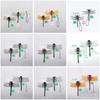 1pc Simulation Dragonfly Insect Model Hanging Ornaments Realistic Insects Dragonfly Model For Garden Farm Home Decoration