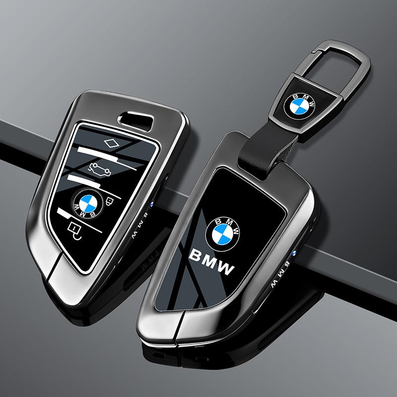 Zinc Alloy Car Remote Key Case Cover Shell For BMW 1 2 3 4 5 6 7 Series X1 X3 X4 X5 X6 X7 F20 G20 G30 G05 G11 F15 F16 G01G02 F48 gjbf54