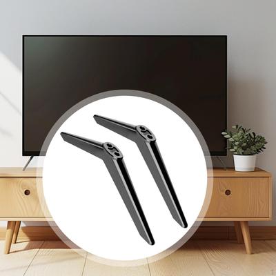 2Pcs TV Stand Holder, Easy Installation, Anti Slip Replaces Upgraded Base for LCD Flat Screen