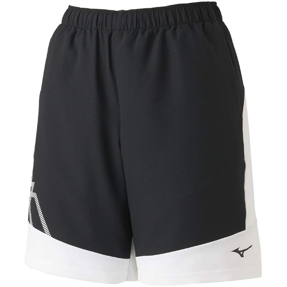 

Tennis Wear Game Pants Standard Sweat Absorbent Quick Drying Soft Tennis Badminton 62JB9001 S [Mizuno] Black/White