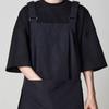 New Polyester Catering Apron Waterproof Multiple Pockets Painting Apron Unisex Stain-resistant Workwear Cloth Kitchen Use