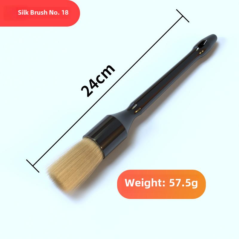 5-Piece Car Interior Detailing Brush Set for Gaps and Tight Spaces