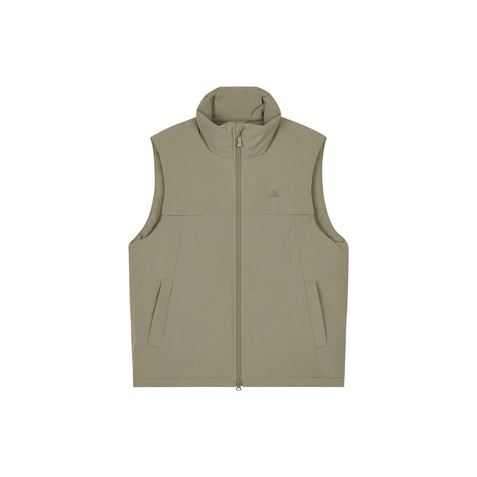 New Balance Vests Men s Green Stand Collar Moderate Other 5JD38661-DB S