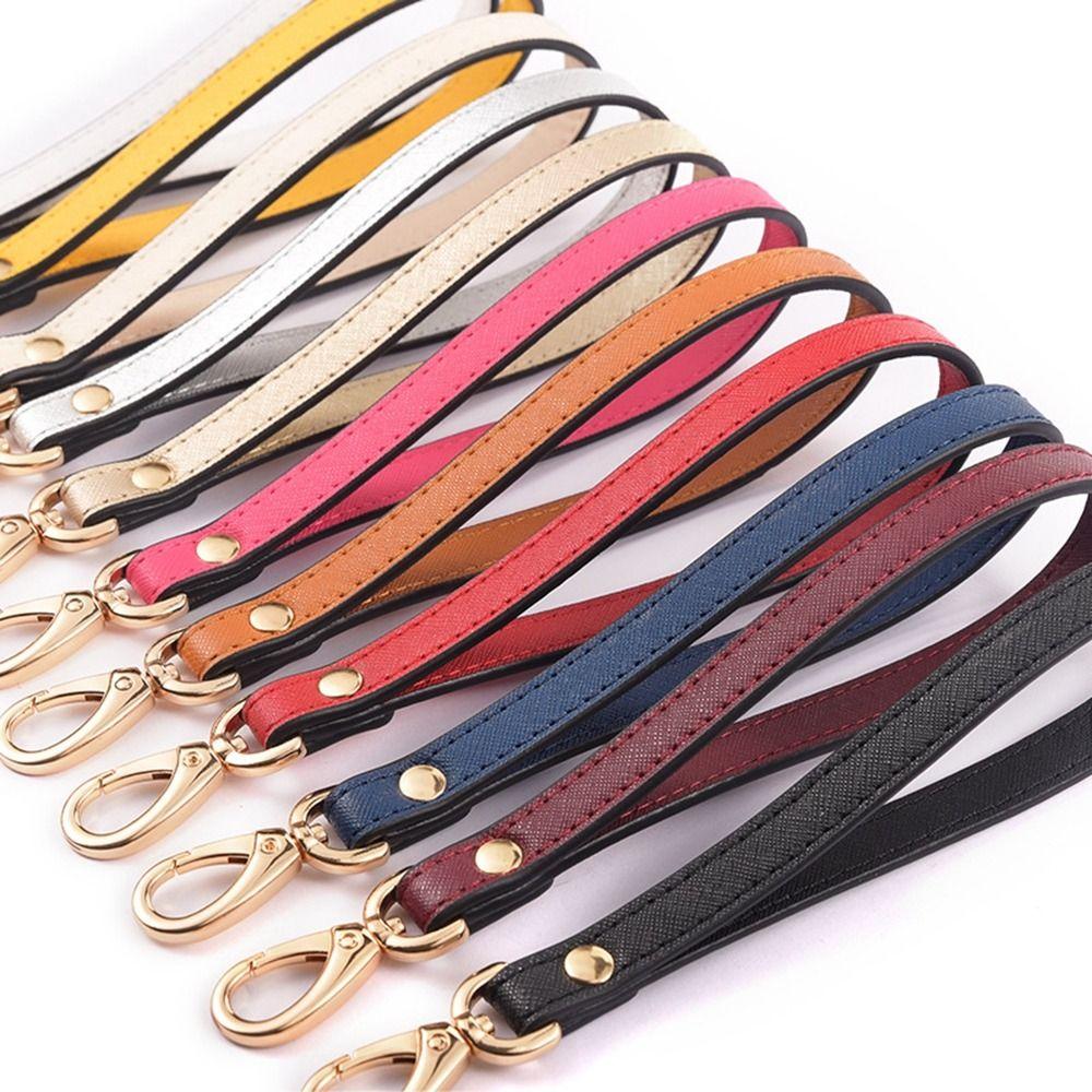 Clutches Strap Leather Wrist Strap Anti-Lost Hand Strap Sweet Bag Accessories  Girls