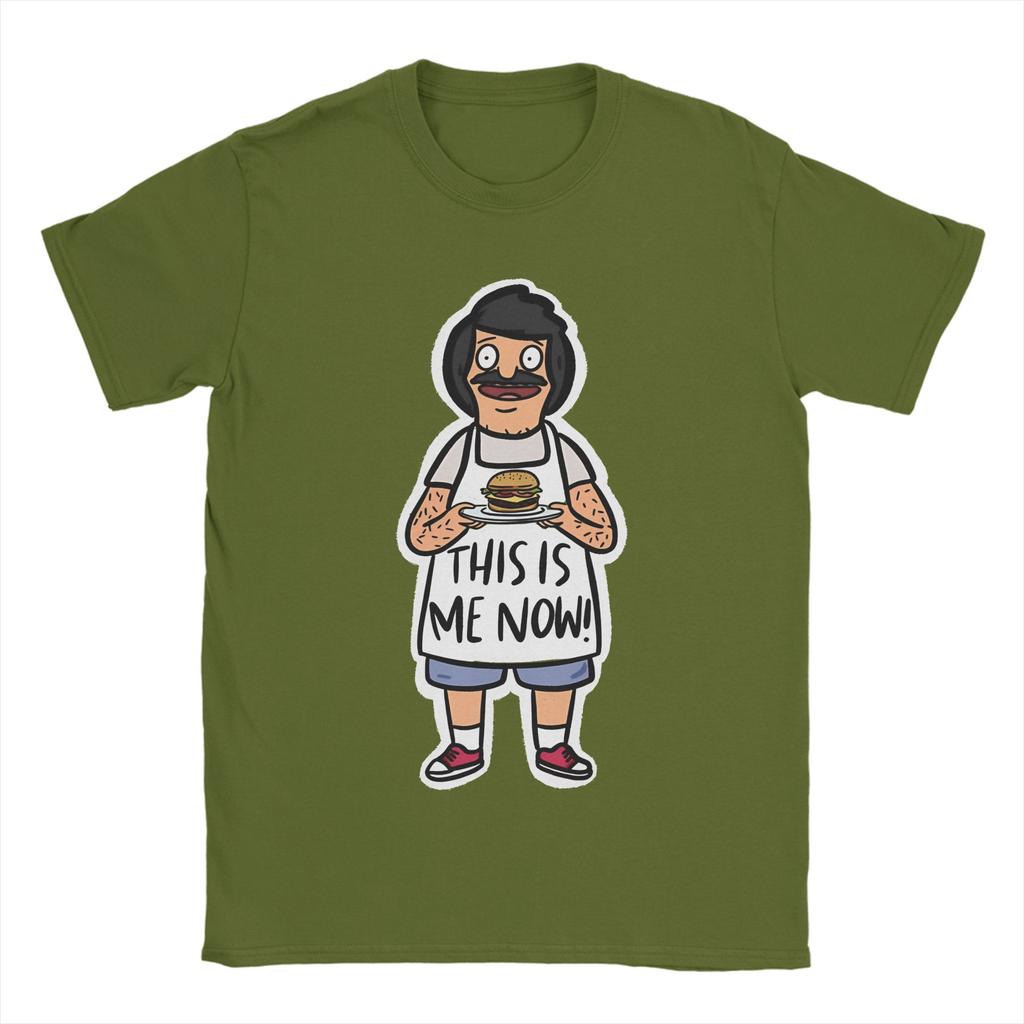 Bobs Burgers Music Retro Regular Sized Rudy  TShirt Cotton Tees Round Neck Short Sleeve T Shirts Graphic Printed Tops