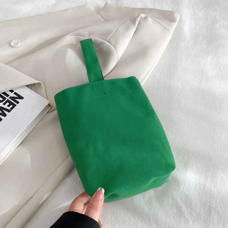 Simple Casual Handbags Canvas Shoulder Crossbody Bags Large Capacity Shopper Bag Letters Shoulder Crossbody Bags Purse