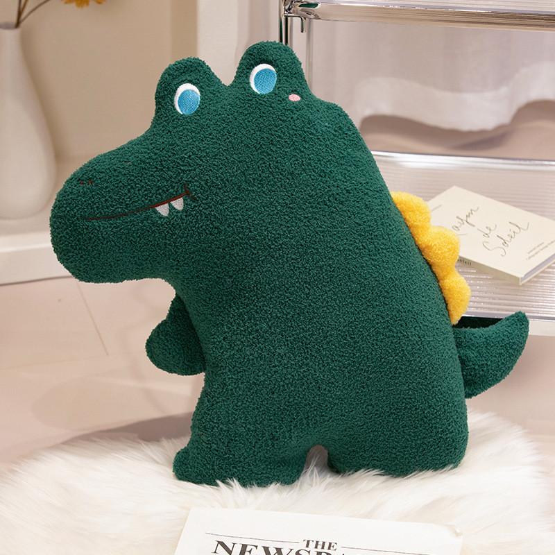 

Dog Pig Crocodile Plush Toy Cute Cartoon Girl Children Birthday Holiday Gift Dark Green