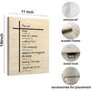WODMIS Bible Verses Christian Wall Decor Framed Canvas Art - Scripture Religious Home Decorations for Living Room, Bedroom - pirational 11x14 Wall