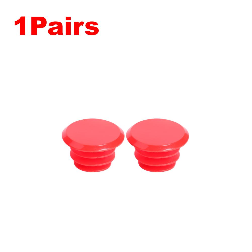 1-4Pairs Bike Bar End Plug Road Mountain Bike Handlebar End Grips Cap Aluminum Bicycle Handle Bar End Cap MTB Handlebar Plug