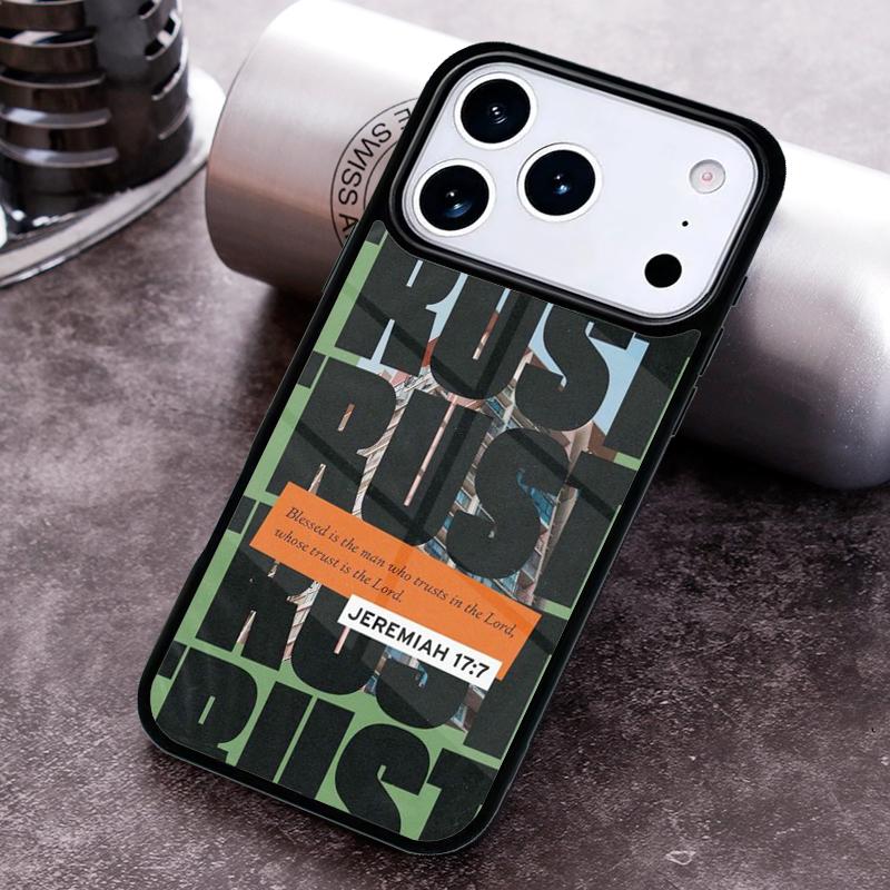 Bible Verse Jesus Christ Christian Phone Case For iPhone 17 16 15 14 13 12 11 Pro Max Plus 17Air Soft Silicone Cover