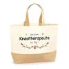 Jute Tote Bag - PLANETEE - Top Physiotherapist - Natural Jute - Made In France - Shoulder Bag