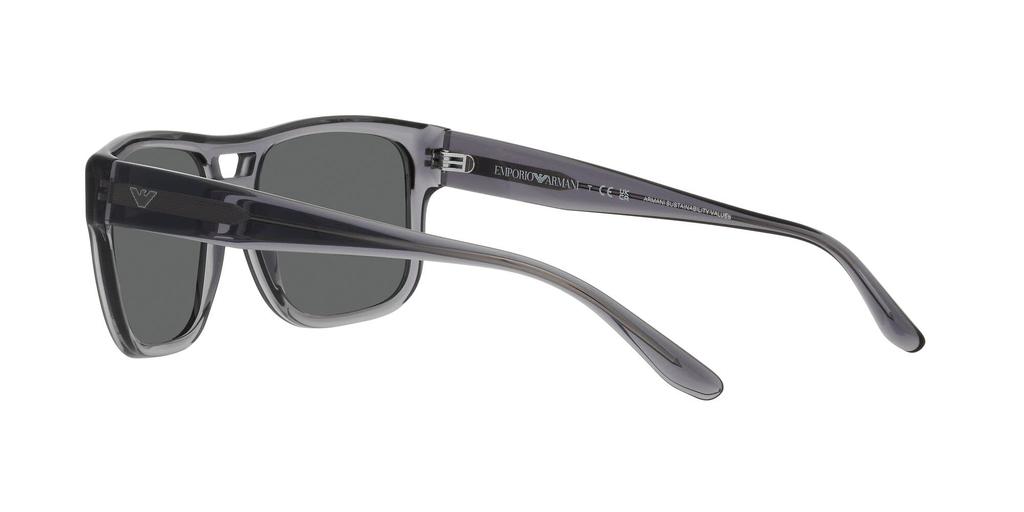 Sunglasses EA4197F TRANSPARENT GREY GREY Lens 57 [Emporio Armani] Frame/DARK