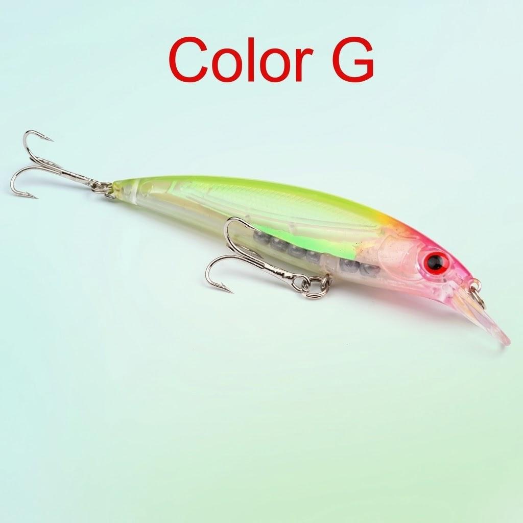 

10 Colors Minnow Fishing Lures Bait Tackle 45 85 1143cm Hook Hard Soft Plastic Bass Trout Salmon Fishing Lure Accessories