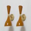 Set Of 2 Wall Sconce Mid Century 1950's Italian Stilnova Lamps Fixture Adjustable Wall Lamp Light Sconce for Home Décor
