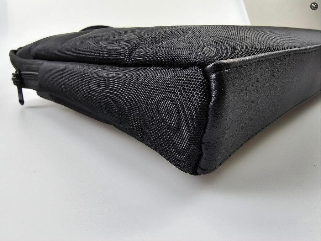 Premium Executive Leather Briefcase for Men - Laptop Handbag Sleeve