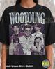 Wooyoung Shirt, 90s Vintage Retro Bootleg Wooyoung T-Shirt, Ateez K-Pop Graphic Tee, Korean Artist Fan Shirt