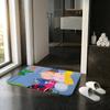 ANIME B-Ben Holly's Kleines Königreich Fußmatte Saugfähige Fußmatte Rutschfeste Eingangsteppich für Badezimmer Toiletten und WCs