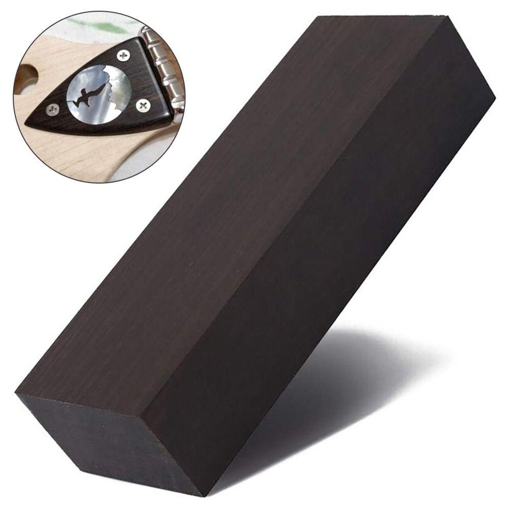 120*40*25mm Ebony Wood DIY Material Blank Ebony Wood Practical Ebony Lumber