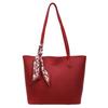 Large Capacity Red Bag Women's Versatile New Casual Shoulder Handbag Commuter Tote Bag