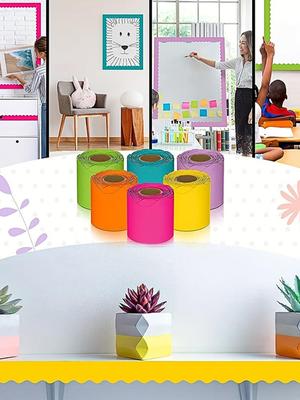 Classroom Blackboard Border Stickers Billboard DIY Border Decoration Creative Office Supply