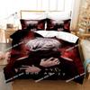 3D Print Anime Tokyo Ghoul Bedding Set Single Twin Full Queen King Size Hip Hop Anime Bed Set Teenager Bedroom Duvet Cover Sets