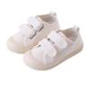 Child Canvas Shoefour Season New Korean Version Child Soft Single Shoe Casual Girl Slip Travel Shoe Boys School Walking Shoe