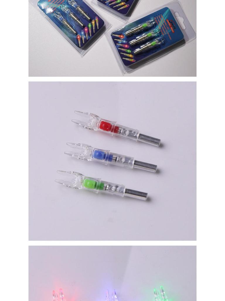 LED Auto Light-Up Nock for 6.2mm Arrow Shafts