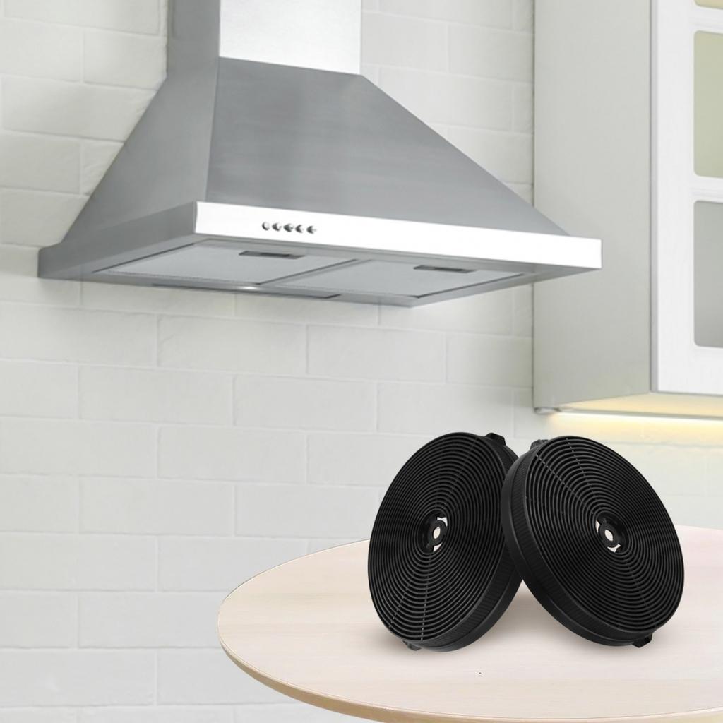2PCS High Efficiency Carbon Filters for Kitchen Range Hood Control