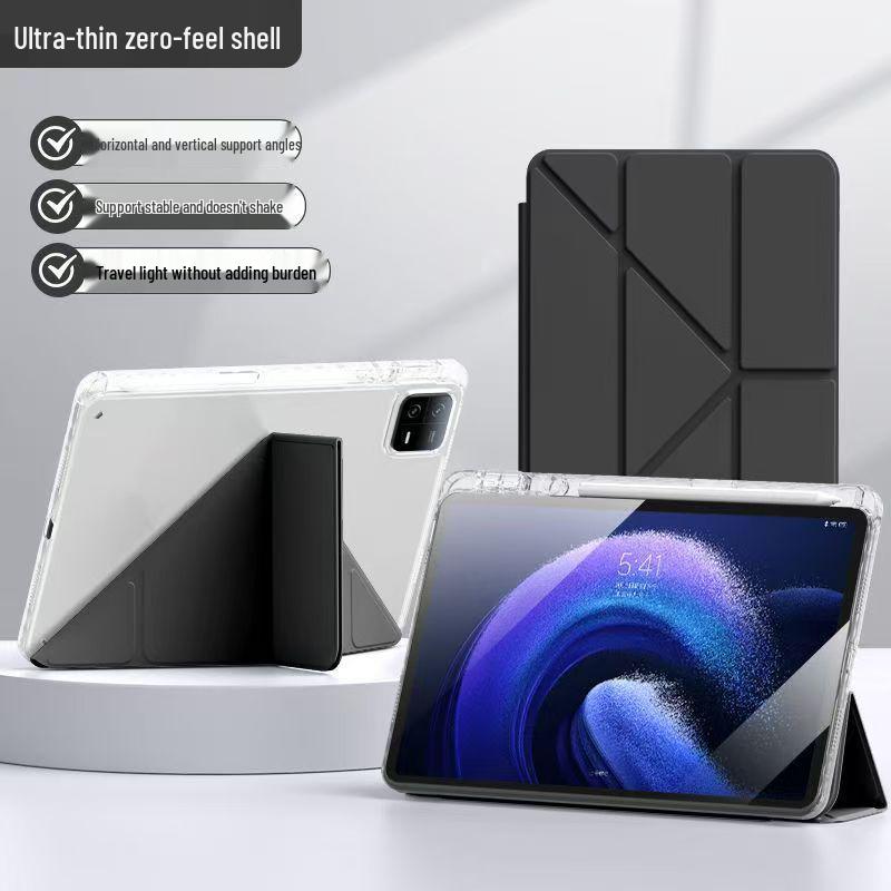 Protective Acrylic Case with Pen Slot for Huawei MatePad 11.5s Tablet - Anti-Bend 11" Shell